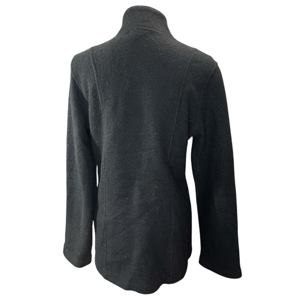 Willi Smith EC black wool buttoned up jacket with 2 front pockets. Size medium - Picture 5 of 5